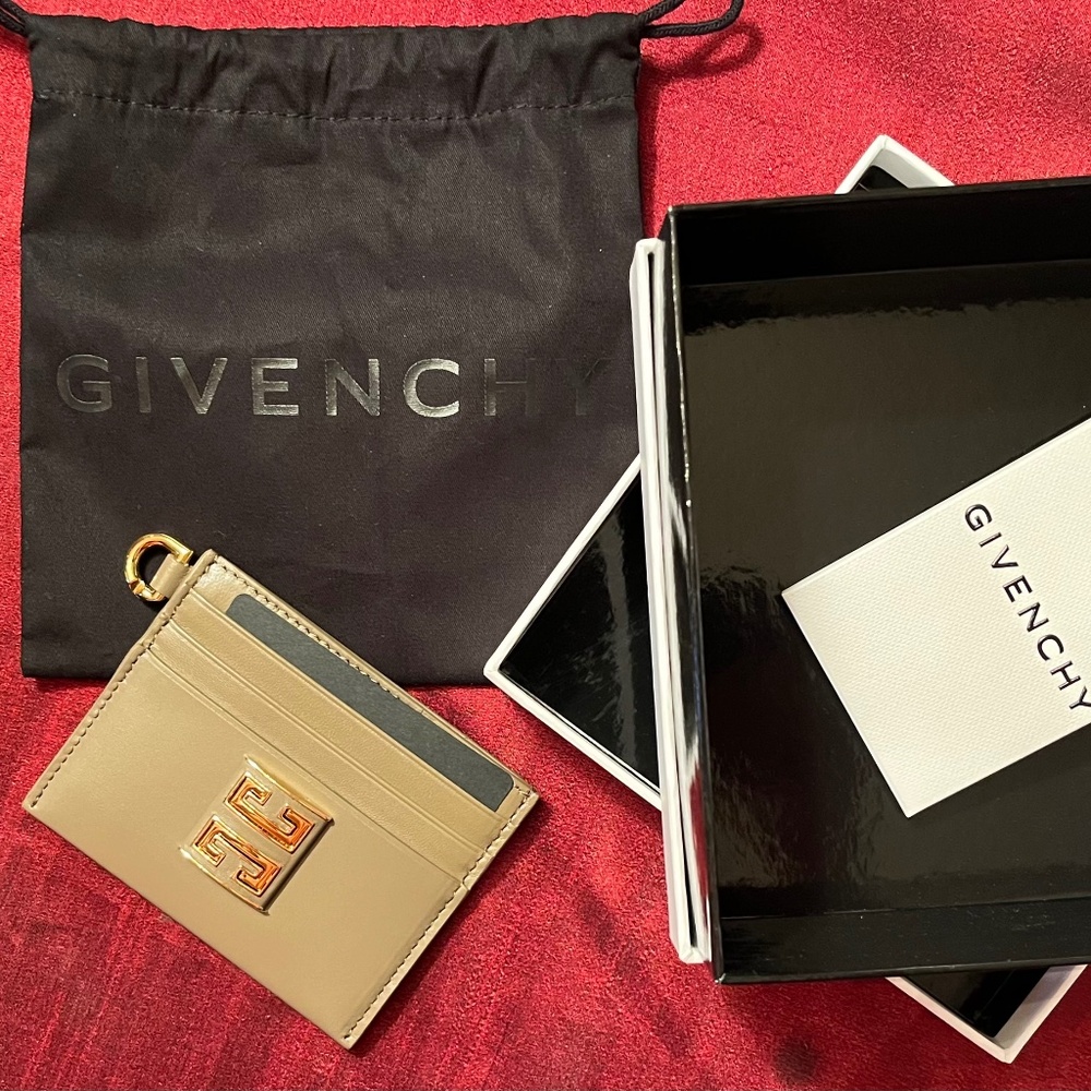Givenchy Card Holder, Beige